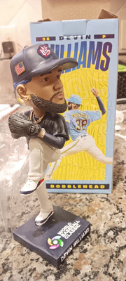 Devin Williams Milwaukee Brewers SGA Bobblehead World Baseball Classic USA 2023