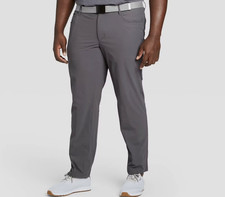All In Motion Gray Golf Pants, Straight Casual Fit, UPF 50 , Moisture Wicking