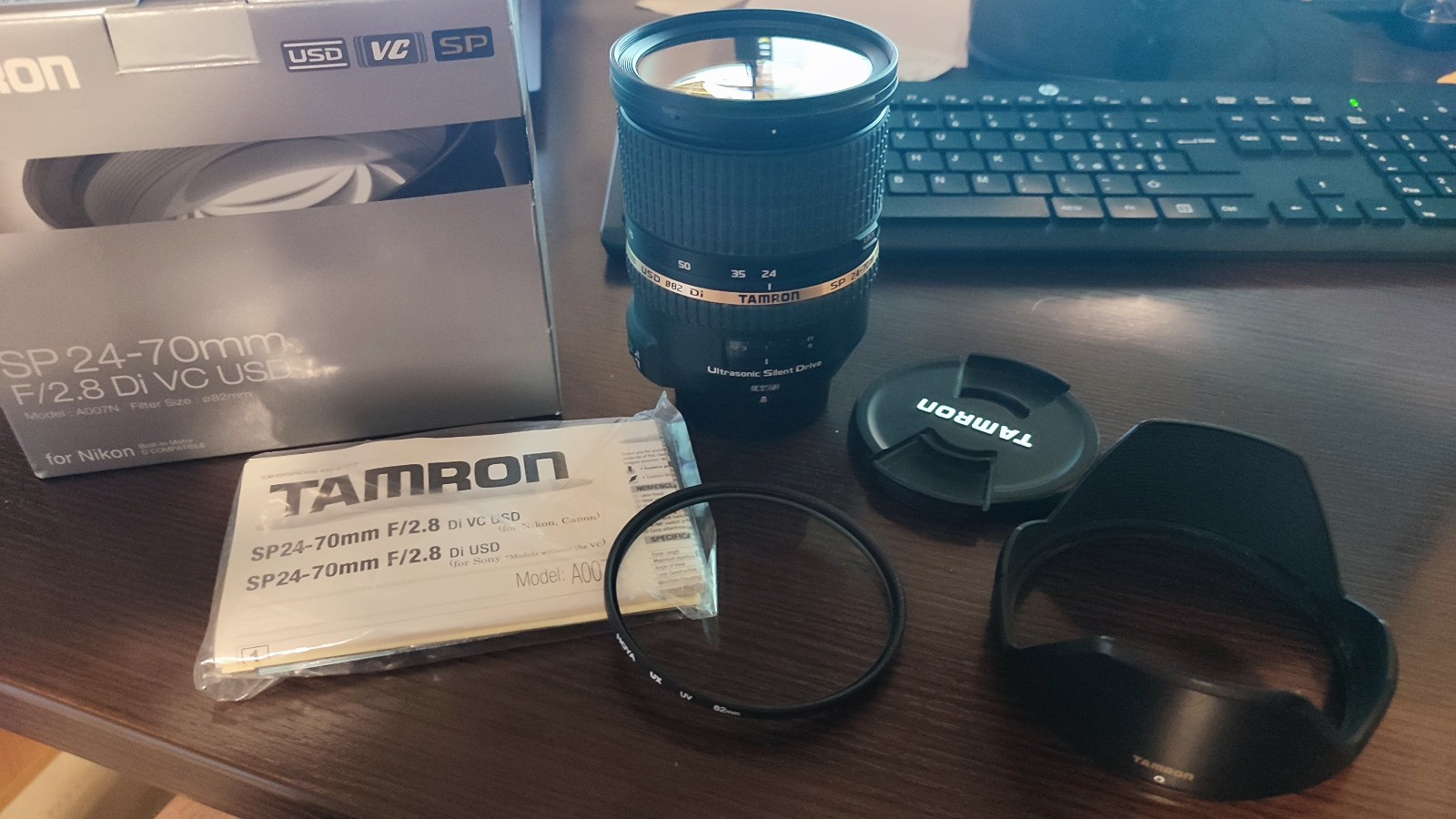 Tamron SP 24-70mm F2.8 di VC USD - attacco Nikon – ottimo stato