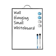 Small Hanging Dry Erase Board for Door/Wall 16"x12", Portable Alumi... Fast Ship