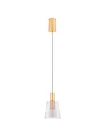 Nova Luce Pendelleuchte Imatia Gold Grau HöHenverstellbar 7W Led 3000K IP20