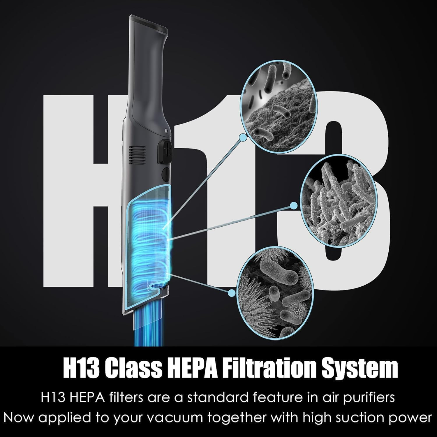 Handheld Vacuum Cordless, Super Lightweight 1.4lb with Powerful Suction, Chargin