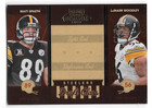 MATT SPAETH LAMARR WOODLEY RC /1000 2007 PLAYOFF CONTENDERS DRAFT CLASS DC-24 ST