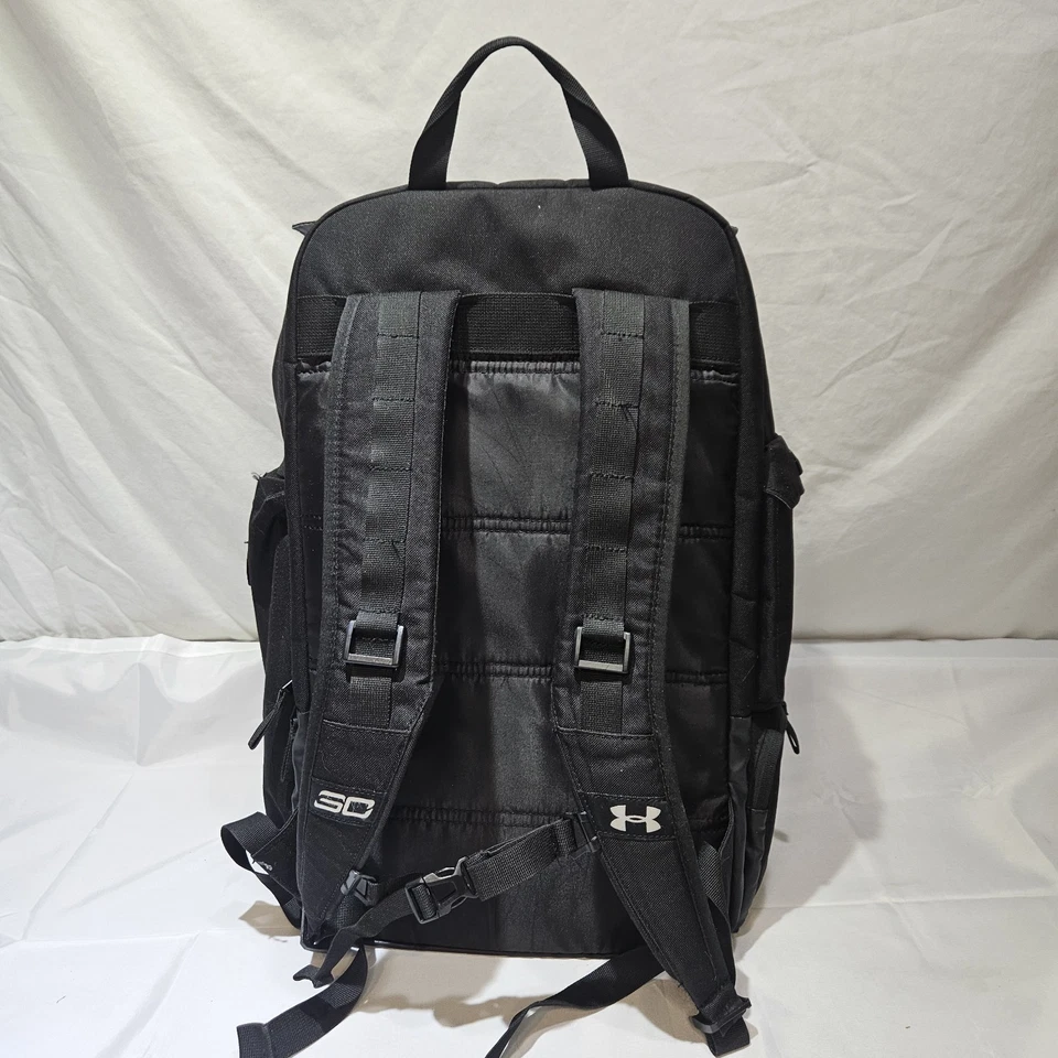 UNDER ARMOUR UA SC30 STEPH CURRY BACKPACK WITH LAPTOP COMPARTMENT BLACK  - Image 3 of 4