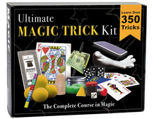 Magic Makers Ultimate Magic Trick Kit 350 Tricks  Beginner Magician Set Kids