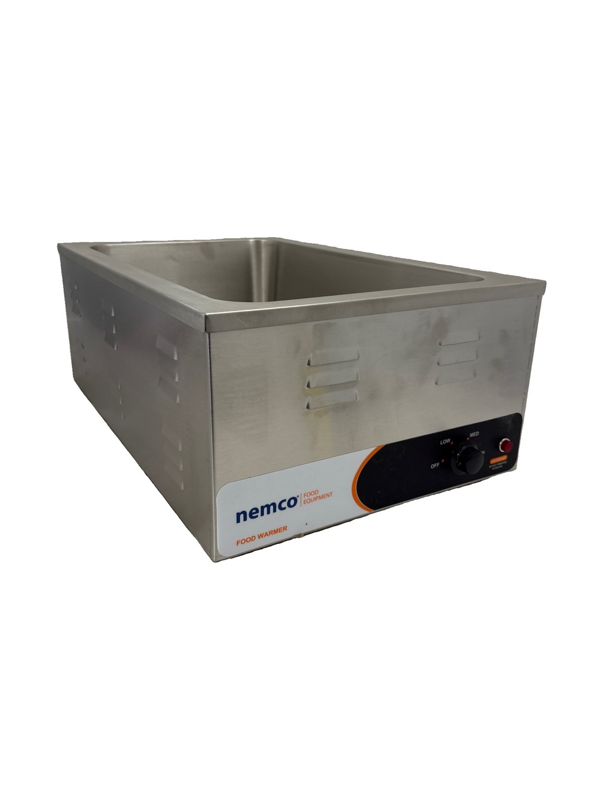 Nemco 6055A Countertop Food Full Size Pan Warmer Heated 12” x 20” 120v 1200w NEW