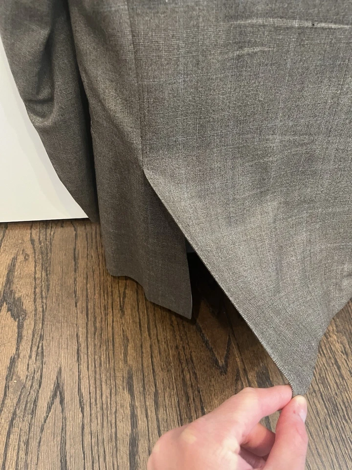 Banana Republic 2 pc Suit 38R Pick Stitch - Image 3 of 4