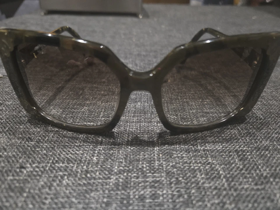 Gafas de sol Shanghai Tang 8100 PEA 54-17 CAT2 verde marrón degradado rectangular Foto 2 de 4