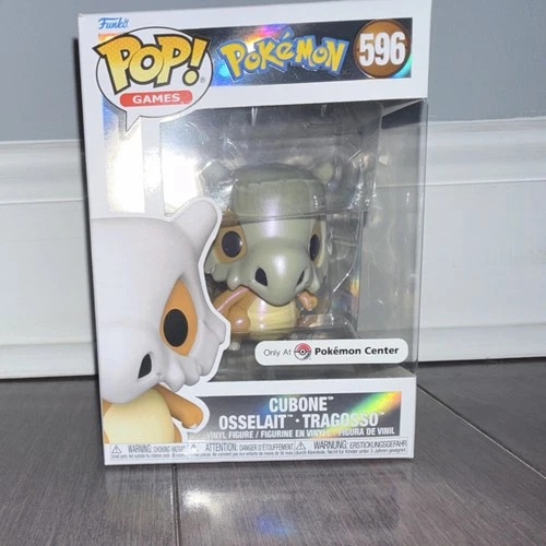 Funko Pop! Games Pokémon Cubone 596 Pokémon Center Exclusive Vinyl Figure
