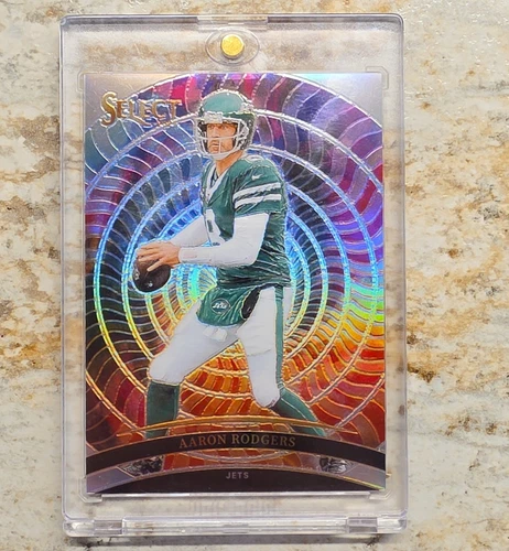 Panini 2024 Select Football Prizm Aaron Rodgers New York Jets #18 Color Wheel