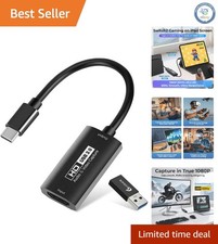 2K 30FPS Video Capture Card - USB 3.0 HDMI Device for Seamless Streaming