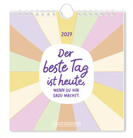 "Grafik Werkstatt, Postkartenkalender 2027 \"Der Beste Tag\""