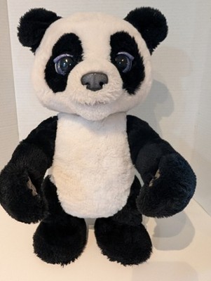 FurReal PLUM The Curious Panda Cub Interactive Plush Moves & Sounds Tested Works