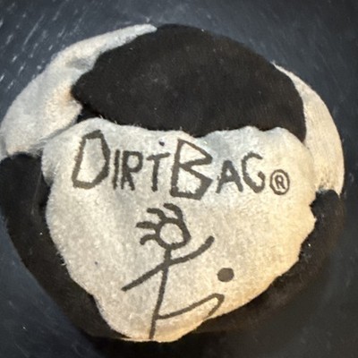 DirtBag Hacky Sack Black And Gray New