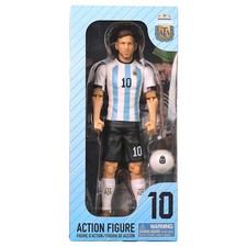 Lionel Messi Argentina Football Mini Figure Official Collectible Toy 20cm