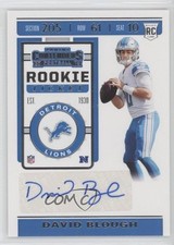 2019 Panini Contenders Rookie Ticket David Blough #214 Auto 0h6w