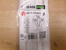 50 PCS. 36" HEAVY DUTY ULTRA STRONG 175 LBS CABLE TIES NATURAL DUCT STRAPS
