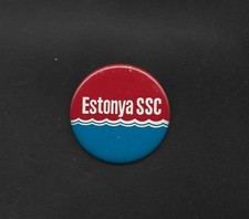 Vintage z czasów sowieckich Estonia Solidarność Przycisk pinback