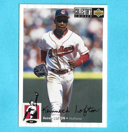 1994 Collectors Choice Kenny Lofton Silver Signature #565