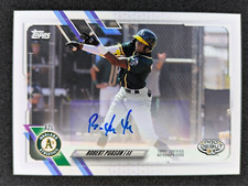 2021 Topps Pro Debut Autographs - #PD-82 Robert Puason (RC) Athletics Auto