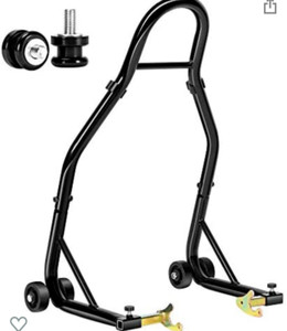 Specstar Motorcycle Rear Wheels Lift Universal Sports Bike Black  U2K