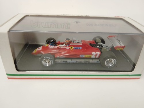 Brumm Ferrari 126 C2 #27 Gilles Villeneuve GP Brasile 1982 1/43 R593-CH