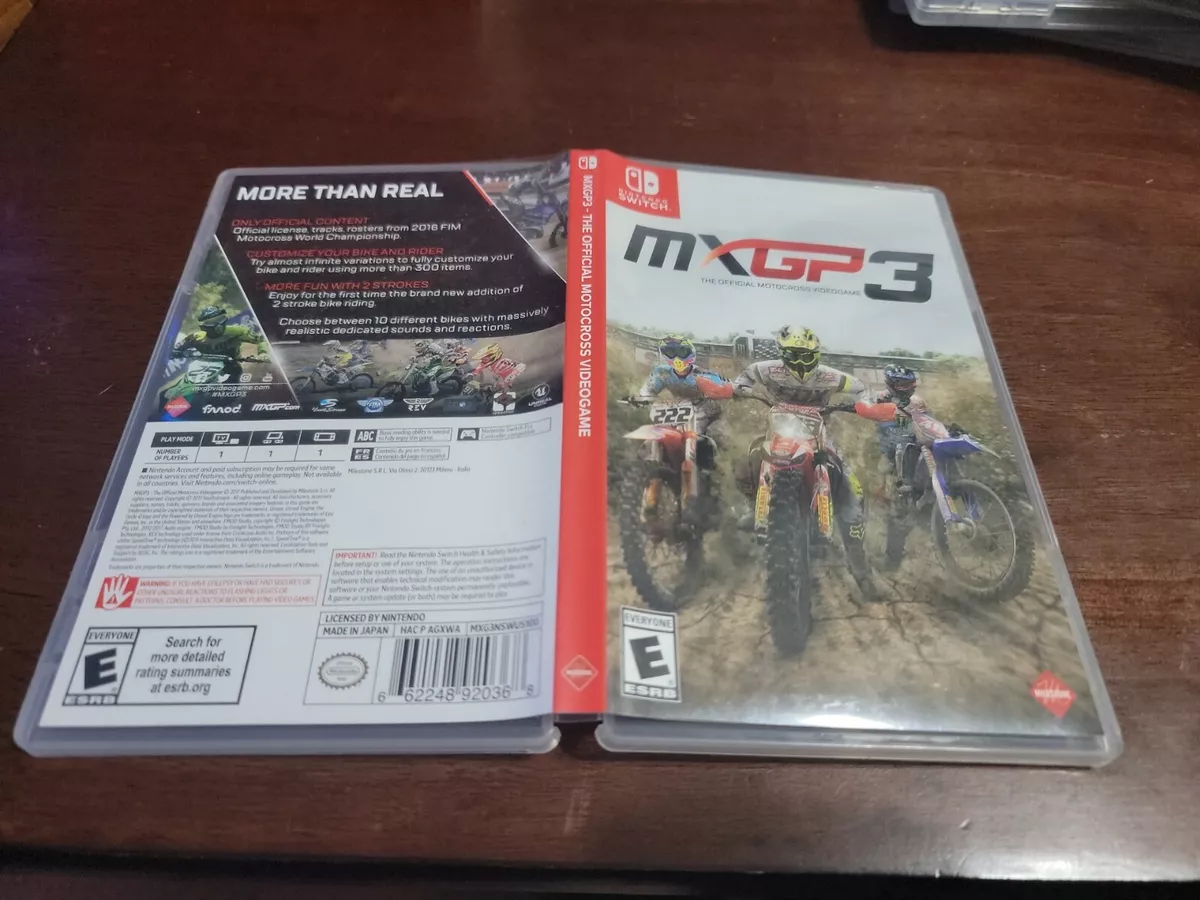 MXGP3 - The Official Motocross Videogame for Nintendo Switch - Nintendo  Official Site