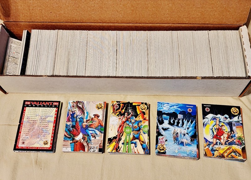 8 x 1993 Upper Deck Valiant 120 Card Complete Sets - Great Multiple Set Group