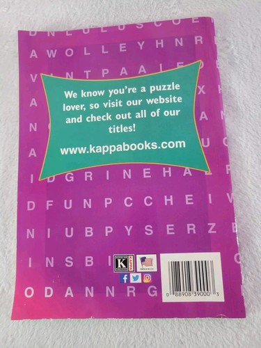 Great Big Word Finds Search Kappa Books Bendon Posh Coloring Book 3 pc ...