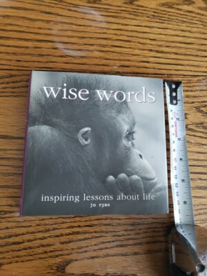 English Book.WISE WORDS.INSPIRING LESSONS ABOUT LIFE.