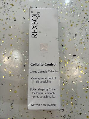Rexsol Cellulite Control Body Shaping Cream 8 oz. Brand New Sealed