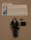 GI Joe ARAH Vintage Hasbro Destro Swivel Arm File Card Gun Backpack COMPLETE