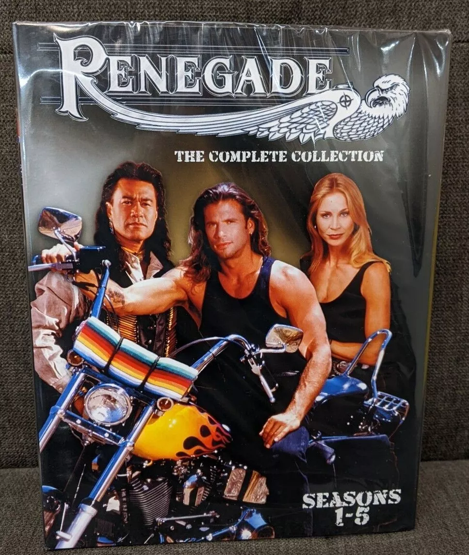RENEGADE Lorenzo Lamas 90 s Biker Vigilante Complete TV Series NEW DVD SET