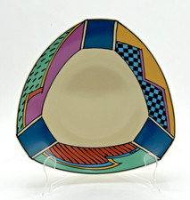 Vintage Dorothy Hafner Rosenthal FLASH Soup Bowl, 1980s Post-modern Memphis Era