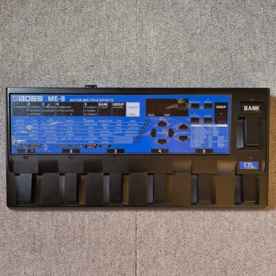 BOSS ME-8 Guitar Multiple Effects Distortion Chorus Effects