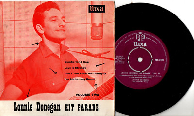 Lonnie Donegan:EP-Lonnie Donegan Hit Parade Vol. II:UK Pye Nixa:1957:Re-Issue