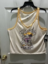 New Disney Ladies Mickey Mouse 2 Pc Tank Short Set. Size XL 16-18 . Great PJs