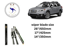 WIPER BLADE FOR SUBARU OUTBACK 2015-2020