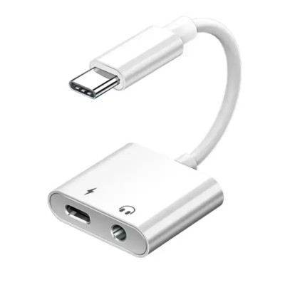 Samsung Ipad USB C Kopfhörer Adapter Ladebuchse 2in1 Typ C 3.5mm Klinke Aux