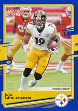 2020 DONRUSS BLUE PARALLELS VARIATIONS JUJU SMITH-SCHUSTER PRESS PROOF B3458