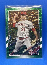 sports cards ty buttrey/499 green refractor