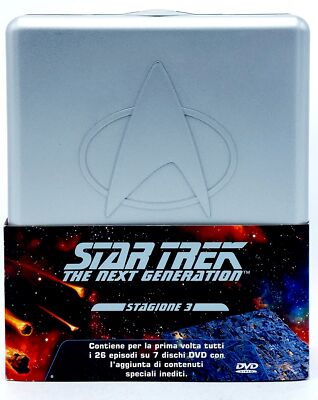 Star Trek The Next Generation Season 3 (7 Discs) DVD Box