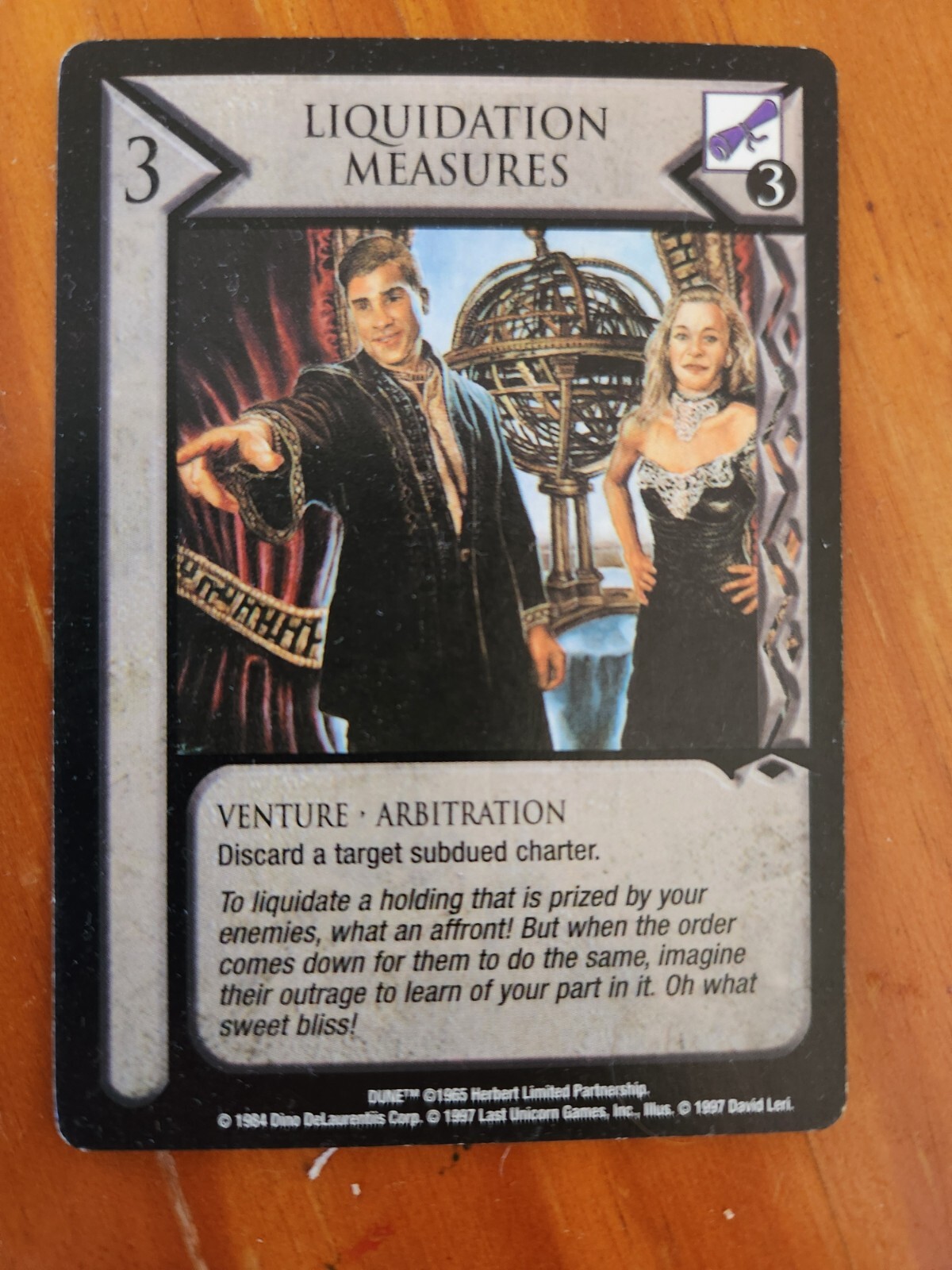 Dune CCG: Eye of the Storm - Liquidation Measures R (Near Mint) | eBay