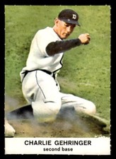 1961 Golden Press Baseball #10 Charlie Gehringer EX/MT