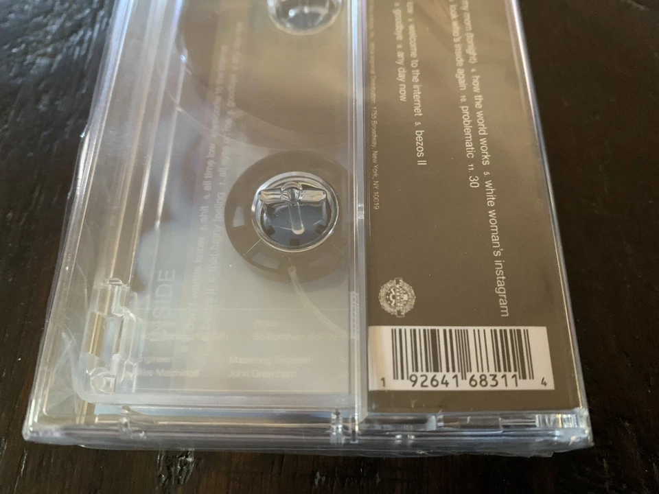 BO BURNHAM Inside Cassette Tape 1st Press Clear Shell  SEALED-Phoebe Bridgers - Image 4 of 4