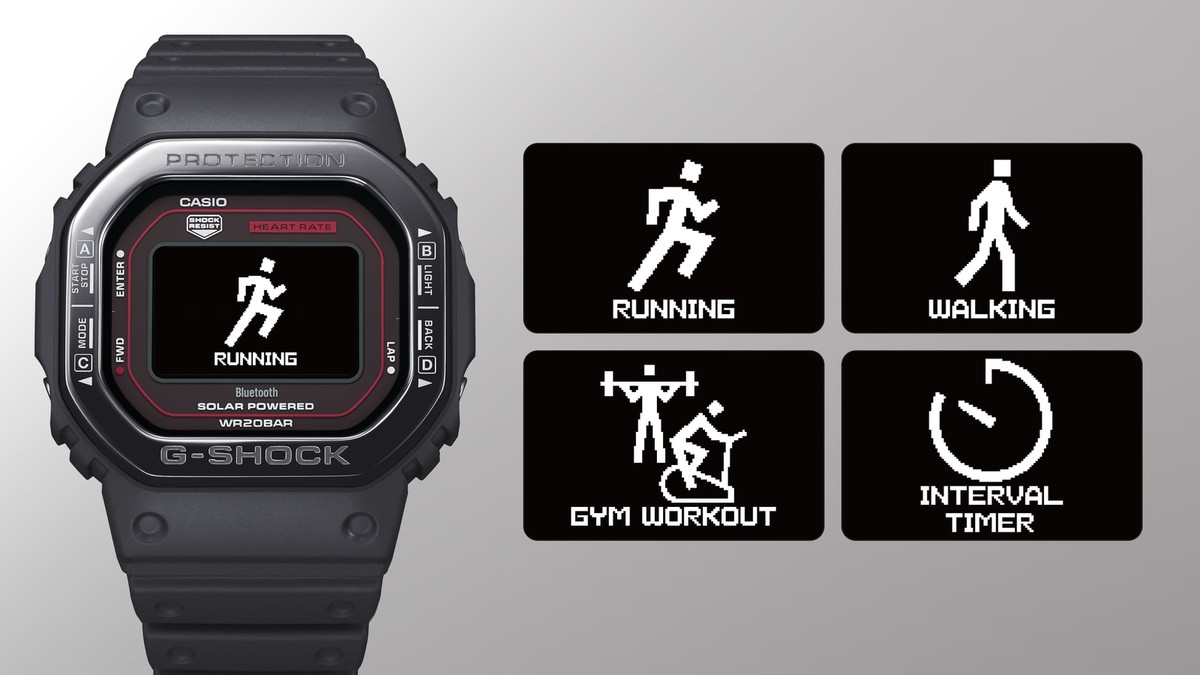 Casio G-Shock DW-H5600MB-1A4JR Quartz Black Dial 44.5 mm Watch | eBay