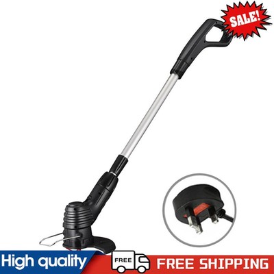 Grasschneider Maschine längenverstellbar Hofmäher für Garten/Rasen (UK-Stecker) #g