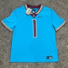 Nike Dri-Fit Florida State Seminoles Fsu Turquoise Heritage #1 Jersey Men’s Xl