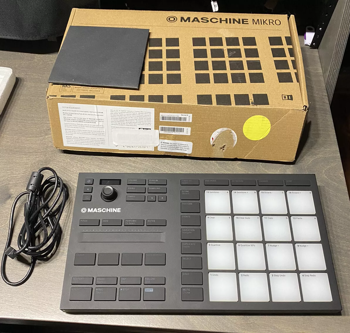 Native Instruments Maschine MIKRO MK3 GEN USB Audio/Midi Interface