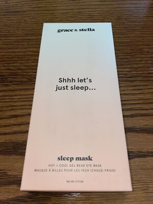 Grace & Stella Hot & Cold Gel Bead Eye Mask For Sleeping, Relaxation